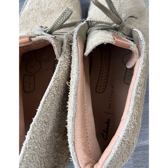 Clarks Oakland Rise Men’s Tan Suede Shoes Chukka Size 11.5 main image 7